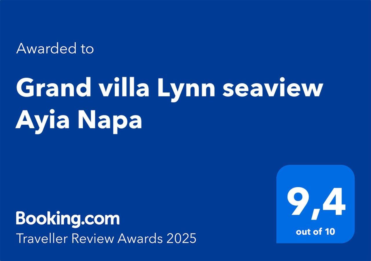 Grand villa Lynn seaview Ayia Napa Exteriör bild
